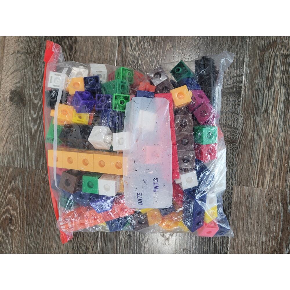 Learning‎ Resources MathLink Cubes Snap Counting Math Manipulatives #1
